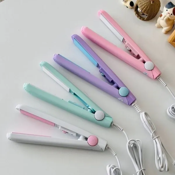 Mini Make Time Ceramic Portable Hair Straightener & Curling Irons